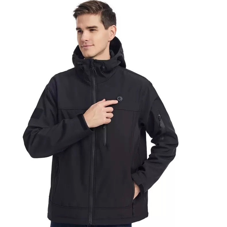 Load image into Gallery viewer, LITEGUEST Softshell 10-Zone Heated Jacket Waterproof for Winter