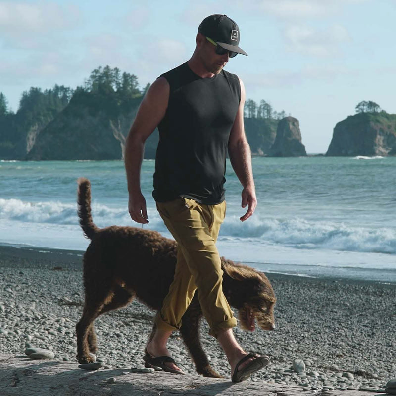 Load image into Gallery viewer, Microweight - Men's Wool Sleeveless Tank Top Woolverino