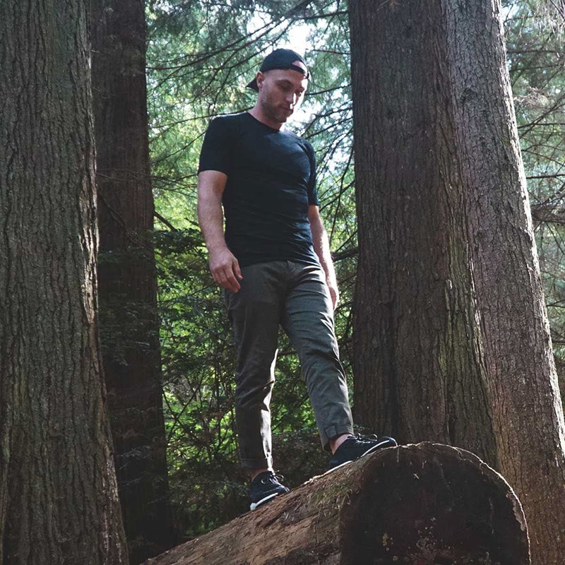 Load image into Gallery viewer, Microweight - Men's Wool Raglan T Shirt Woolverino