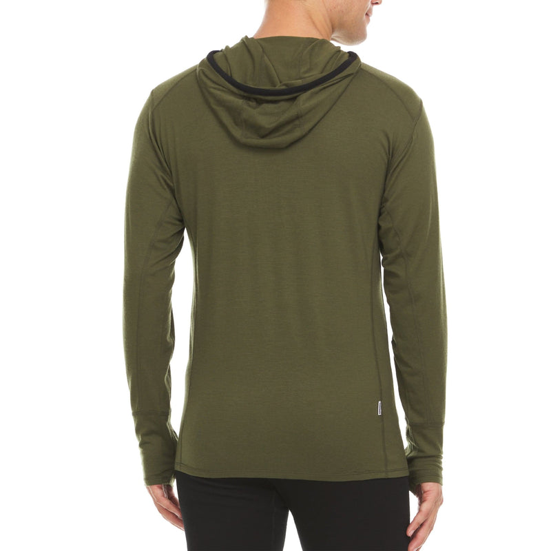 Load image into Gallery viewer, Microweight - Men's Wool 1/4 Zip Sun Hoodie Woolverino