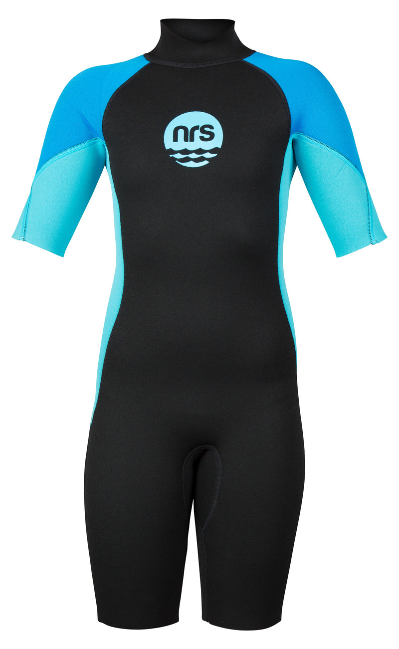 Load image into Gallery viewer, NRS Kid's Shorty Wetsuit - Black