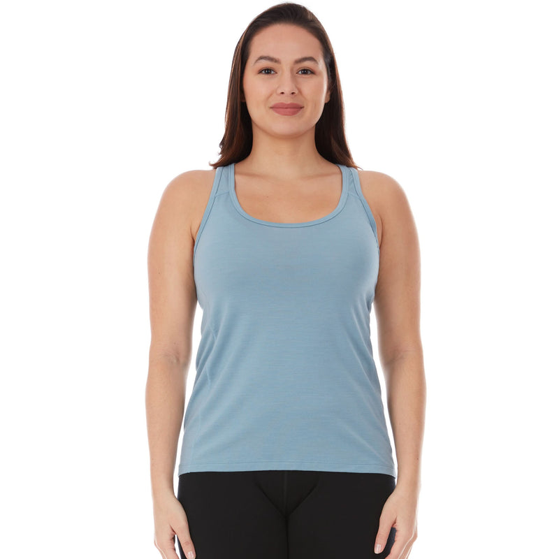 Load image into Gallery viewer, Microweight - Women's Wool Racerback Tank Top Woolverino