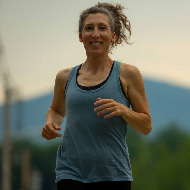 Load image into Gallery viewer, Microweight - Women's Wool Racerback Tank Top Woolverino