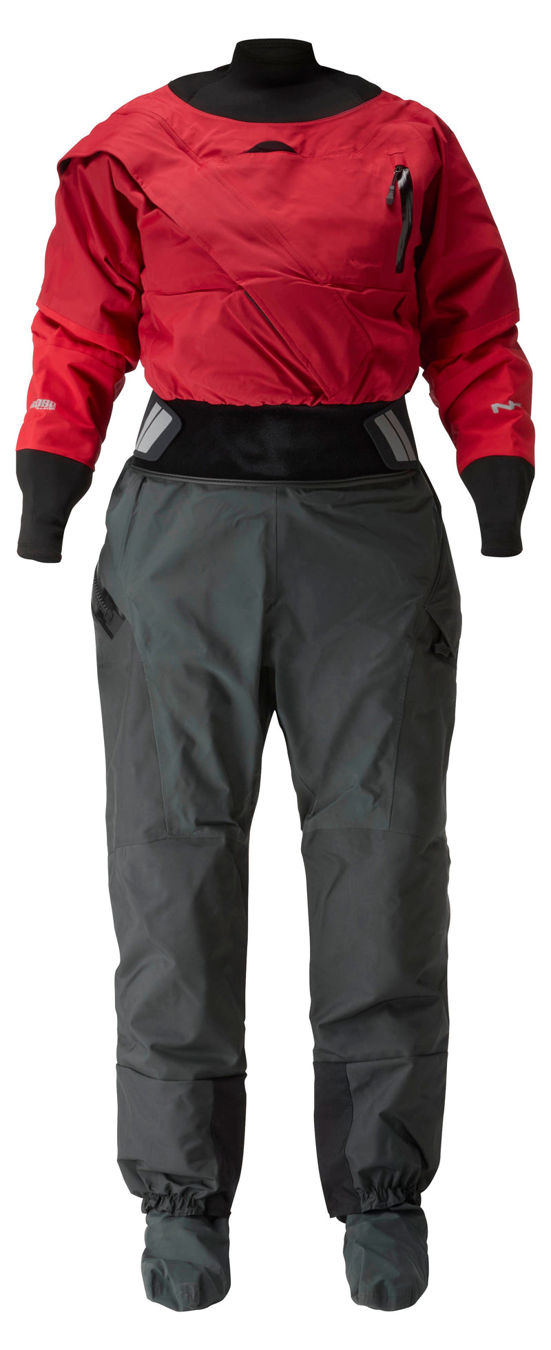 Load image into Gallery viewer, NRS Women’s Crux Dry Suit - Pomegranate
