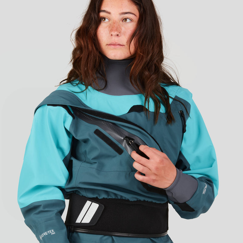 Load image into Gallery viewer, NRS Women's Axiom GORE-TEX Pro Dry Suit - Closeout