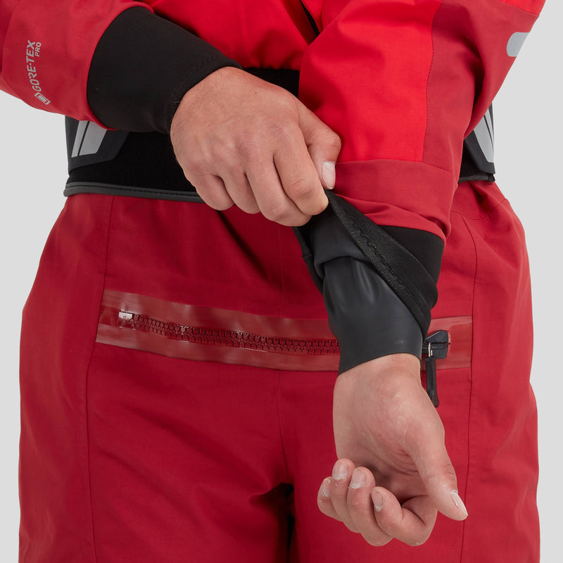 Load image into Gallery viewer, NRS Men's Navigator GORE-TEX Pro Semi-Dry Suit - Closeout