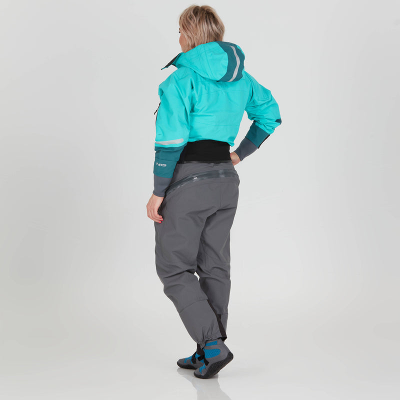 Load image into Gallery viewer, NRS Women’s Navigator GORE-TEX Pro Semi-Dry Suit