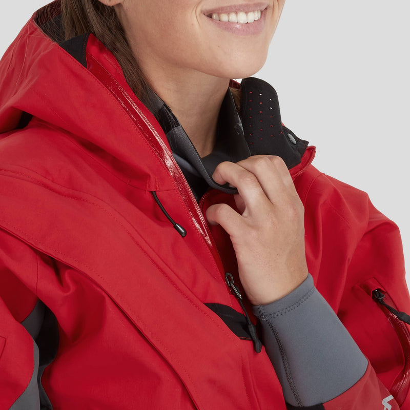 Load image into Gallery viewer, NRS Women's Navigator GORE-TEX Pro Semi-Dry Suit - Closeout