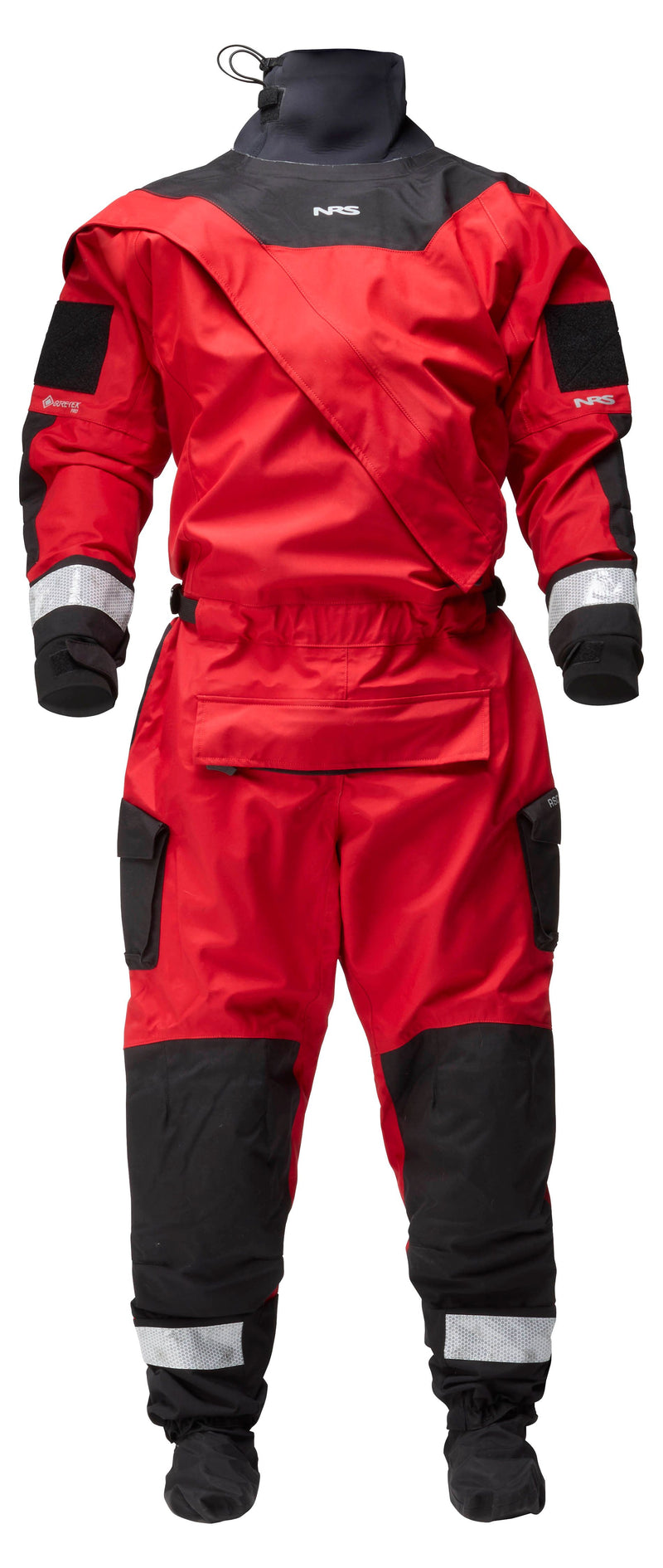 Load image into Gallery viewer, NRS Ascent SAR GORE-TEX Dry Suit - Red