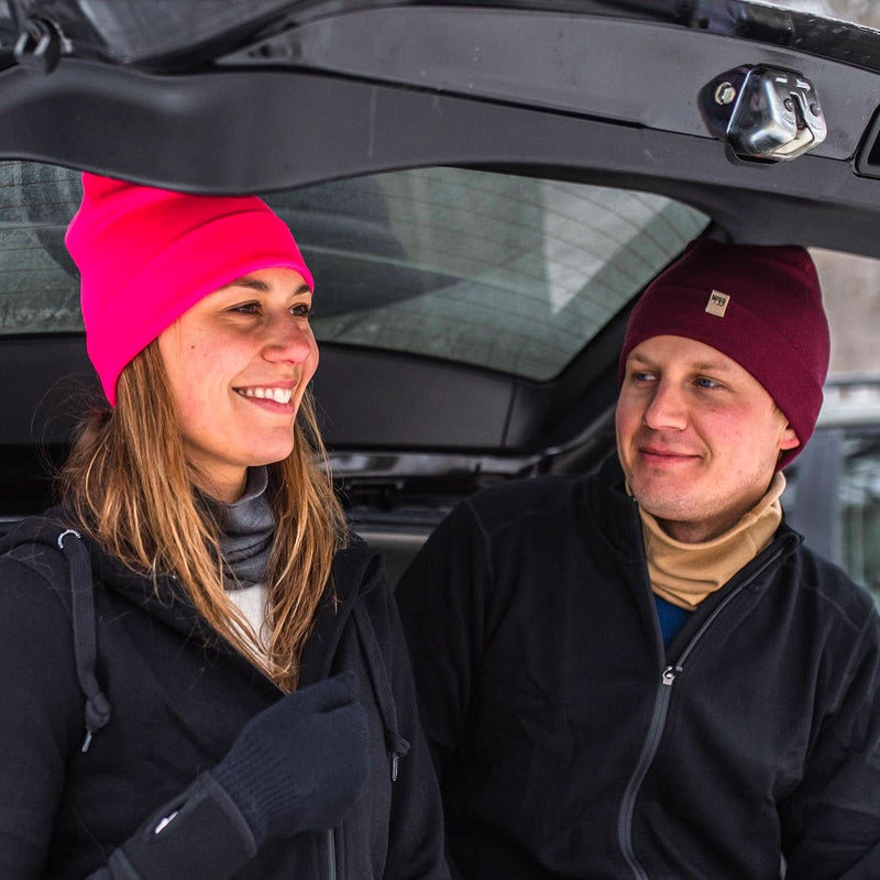 Load image into Gallery viewer, Lightweight - Ridge Cuff Beanie 100% Merino Wool