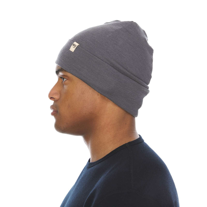 Load image into Gallery viewer, Lightweight - Ridge Cuff Beanie 100% Merino Wool