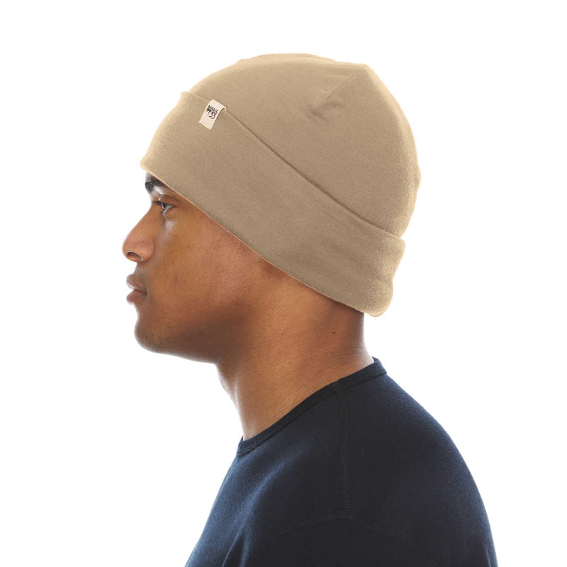 Load image into Gallery viewer, Lightweight - Ridge Cuff Beanie 100% Merino Wool