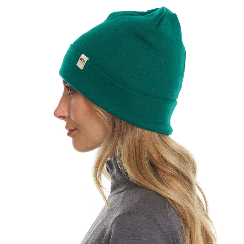 Load image into Gallery viewer, Lightweight - Ridge Cuff Beanie 100% Merino Wool