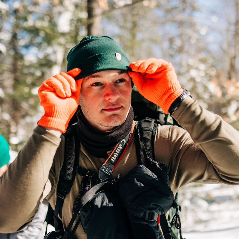 Load image into Gallery viewer, Lightweight - Ridge Cuff Beanie 100% Merino Wool