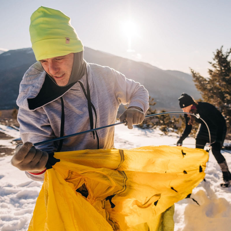 Load image into Gallery viewer, Lightweight - Ridge Cuff Beanie 100% Merino Wool