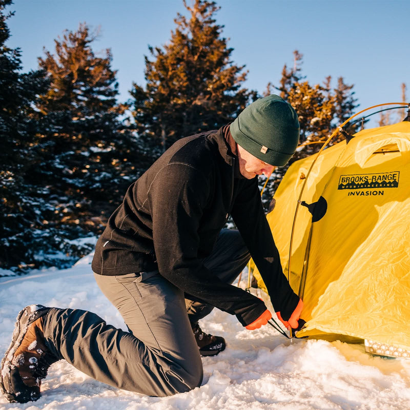 Load image into Gallery viewer, Lightweight - Ridge Cuff Beanie 100% Merino Wool