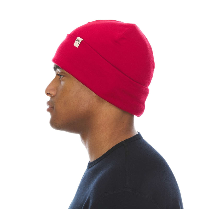 Load image into Gallery viewer, Lightweight - Ridge Cuff Beanie 100% Merino Wool