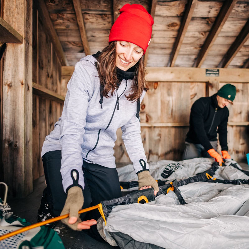 Load image into Gallery viewer, Lightweight - Ridge Cuff Beanie 100% Merino Wool