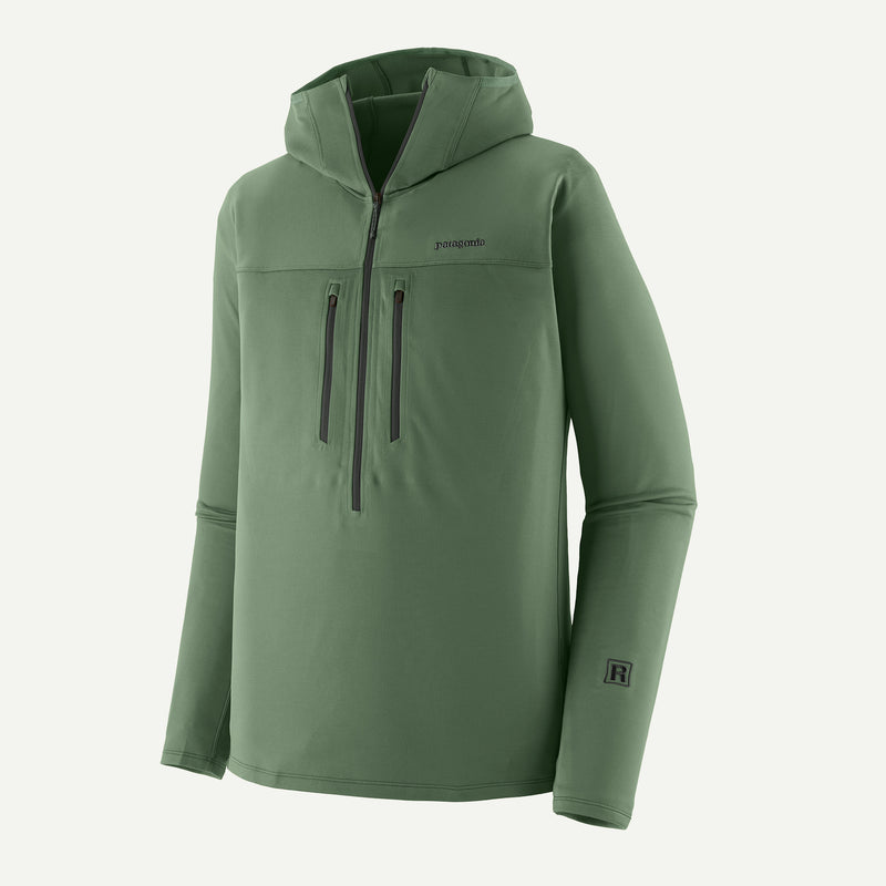 Load image into Gallery viewer, Patagonia Men's R1 Ultralight Hoody - Canopy Green