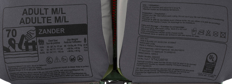 Load image into Gallery viewer, NRS Zander PFD