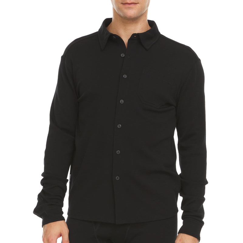 Load image into Gallery viewer, Midweight - Men's Long Sleeve Button Up 100% Merino Wool