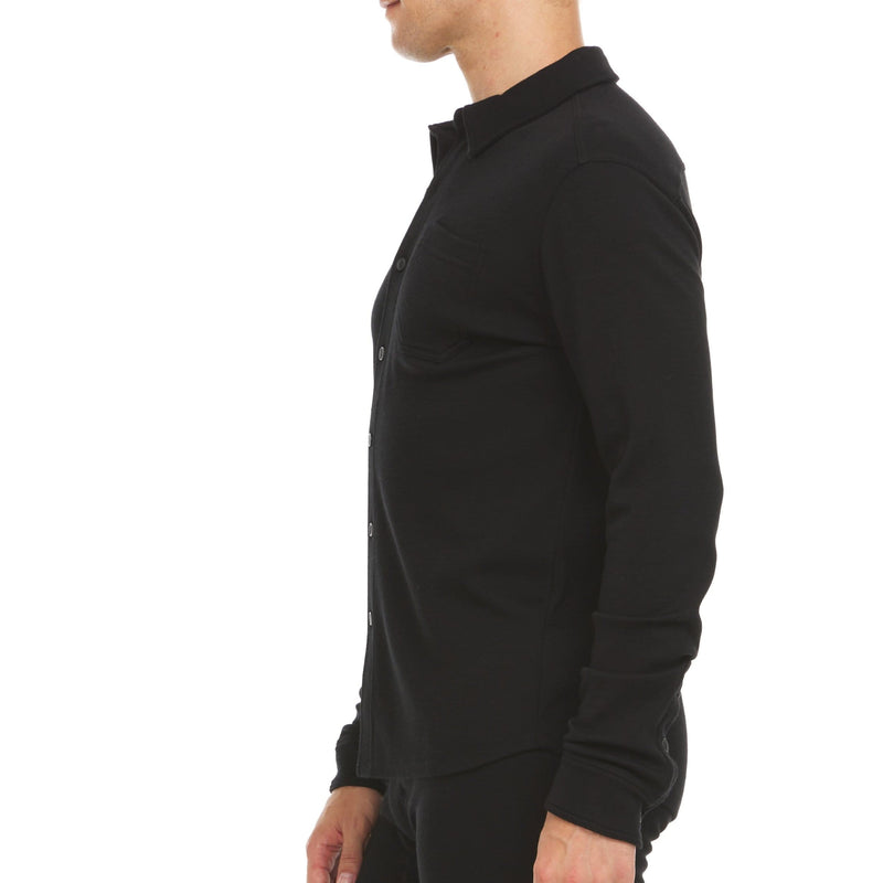 Load image into Gallery viewer, Midweight - Men's Long Sleeve Button Up 100% Merino Wool
