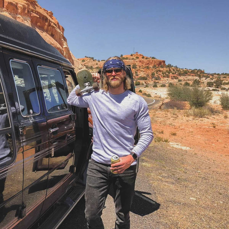 Load image into Gallery viewer, Midweight - Men's Wool Long Sleeve Crew Woolverino