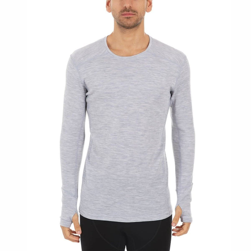 Load image into Gallery viewer, Midweight - Men's Wool Long Sleeve Crew Woolverino