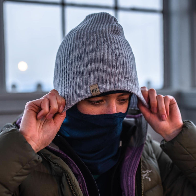 Load image into Gallery viewer, Midweight - Everyday Rib Knit Beanie 100% Merino Wool