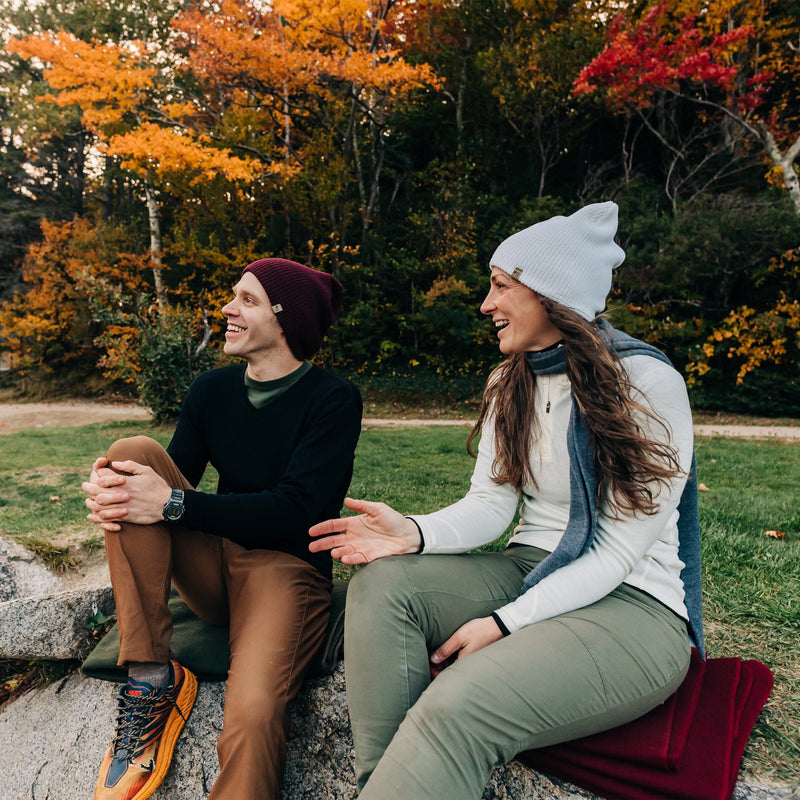 Load image into Gallery viewer, Midweight - Everyday Rib Knit Beanie 100% Merino Wool