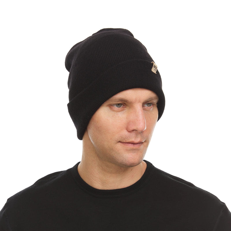 Load image into Gallery viewer, Midweight - Everyday Knit Cuff Beanie 100% Merino Wool