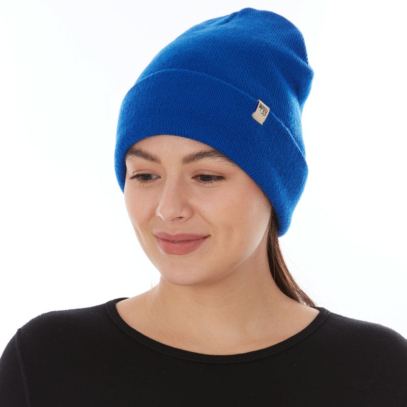 Load image into Gallery viewer, Midweight - Everyday Knit Cuff Beanie 100% Merino Wool
