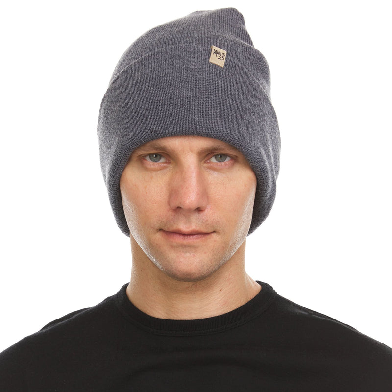 Load image into Gallery viewer, Midweight - Everyday Knit Cuff Beanie 100% Merino Wool
