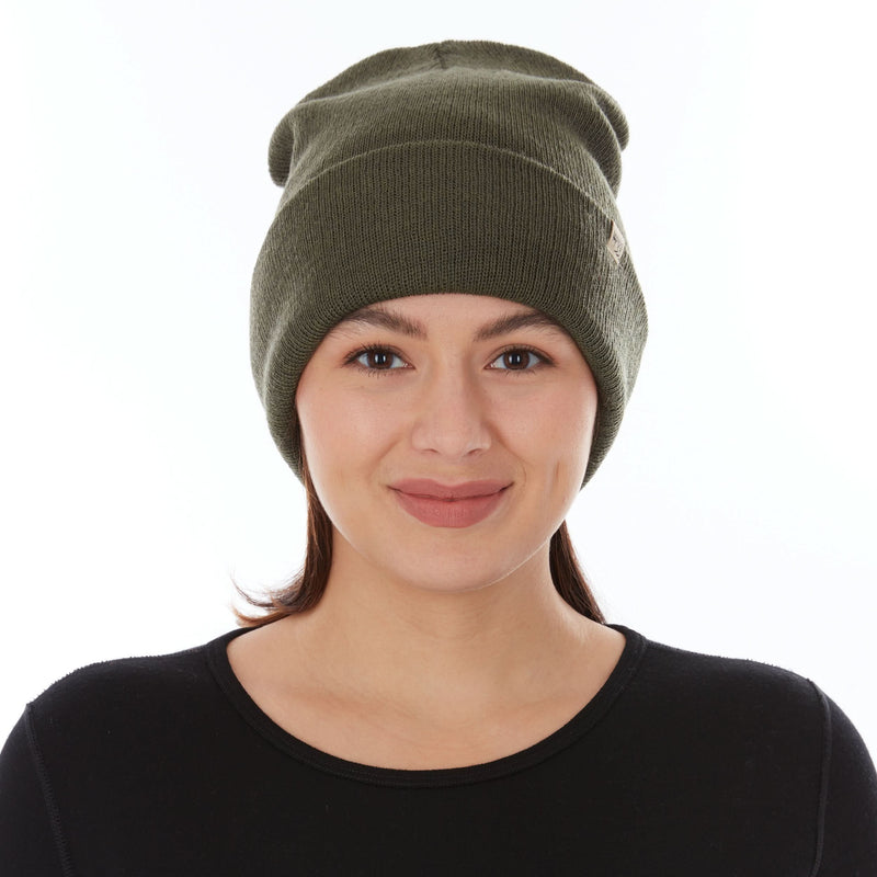 Load image into Gallery viewer, Midweight - Everyday Knit Cuff Beanie 100% Merino Wool