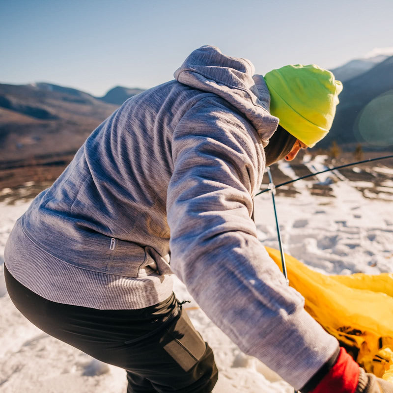 Load image into Gallery viewer, Heavyweight - Men's Brushed Wool Hoodie Kodiak Fleece