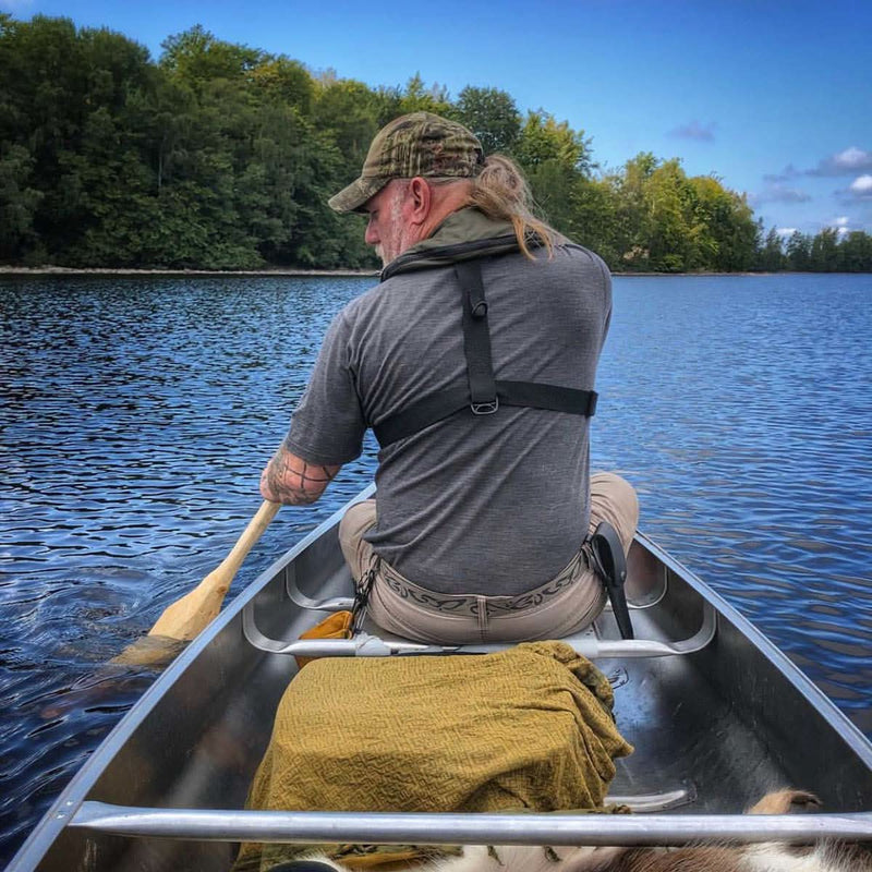 Load image into Gallery viewer, Lightweight - Algonquin Men's Wool T Shirt Crew 100% Merino Wool