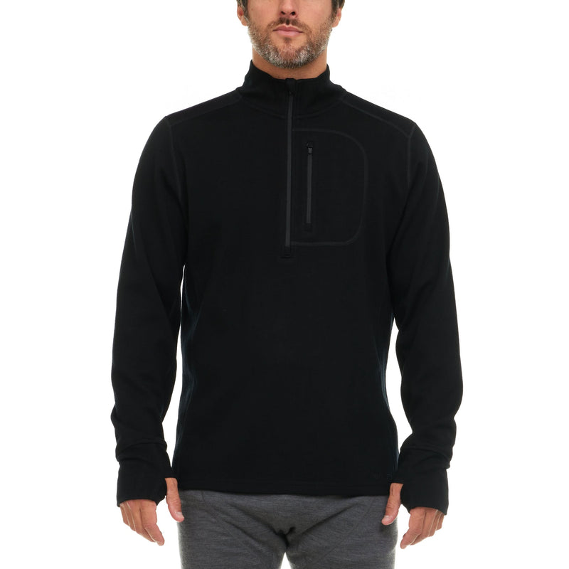 Load image into Gallery viewer, Heavyweight - Men's Wool 1/4 Zip Wilderness