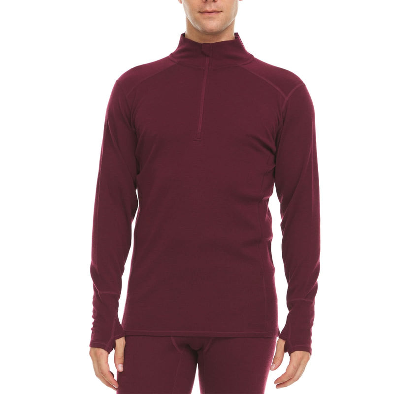 Load image into Gallery viewer, Midweight - Isolation Men's 1/4 Zip 100% Merino Wool