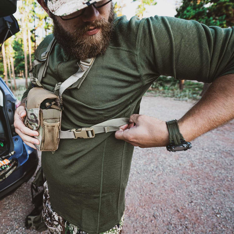 Load image into Gallery viewer, Midweight - Isolation Men's 1/4 Zip 100% Merino Wool