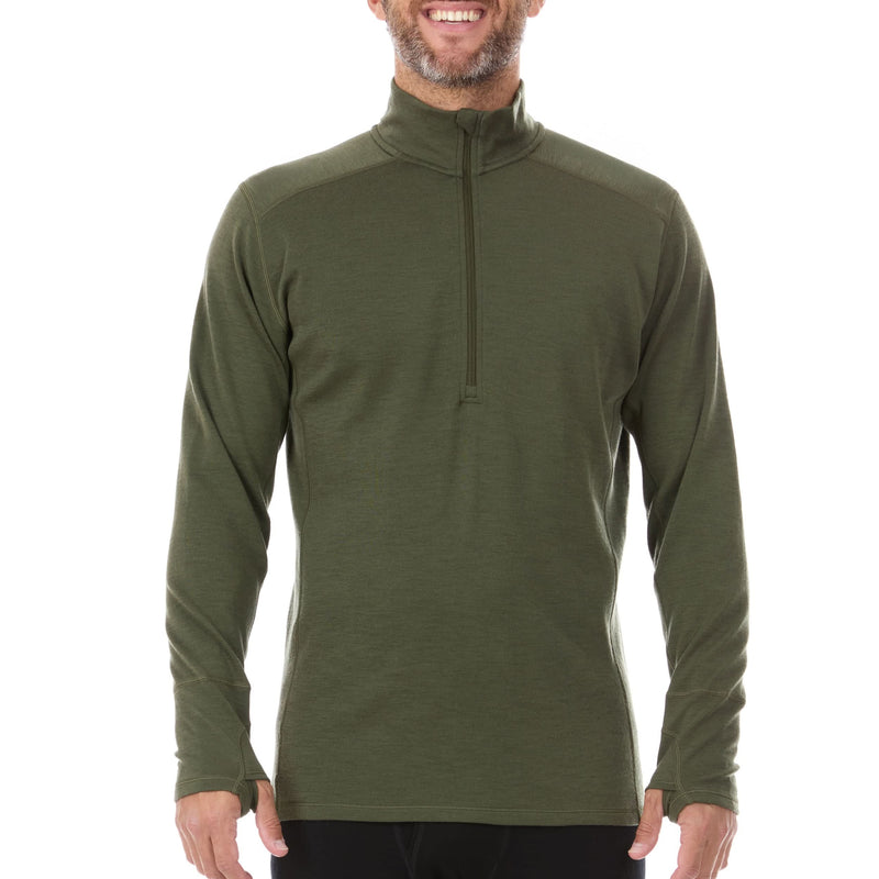 Load image into Gallery viewer, Midweight - Isolation Men's 1/4 Zip 100% Merino Wool
