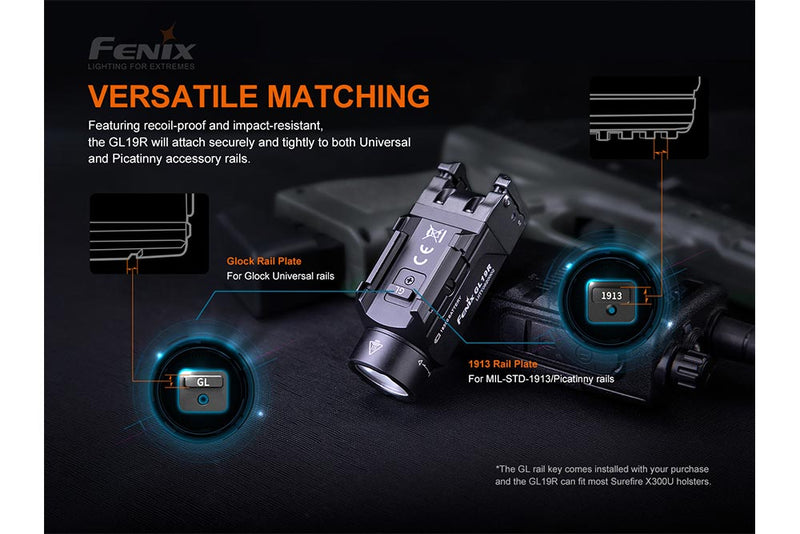 Load image into Gallery viewer, Fenix GL19R Rechargeable Tactical Light - Discontinued