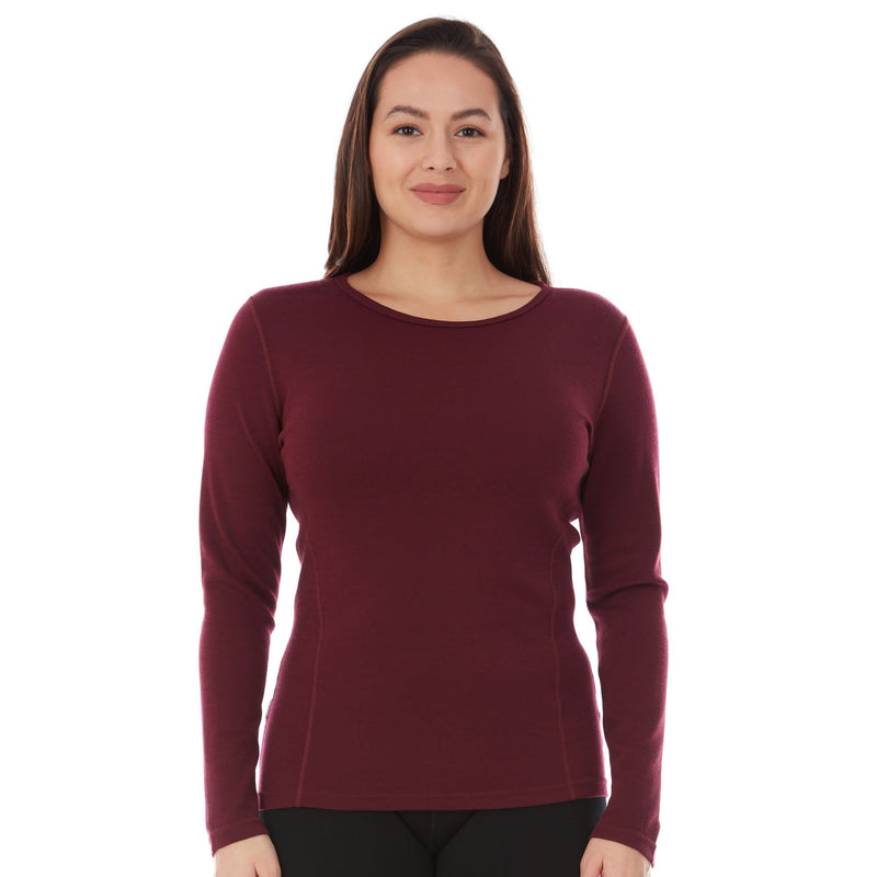 Load image into Gallery viewer, Midweight - Ossipee Women's Crew 100% Merino Wool