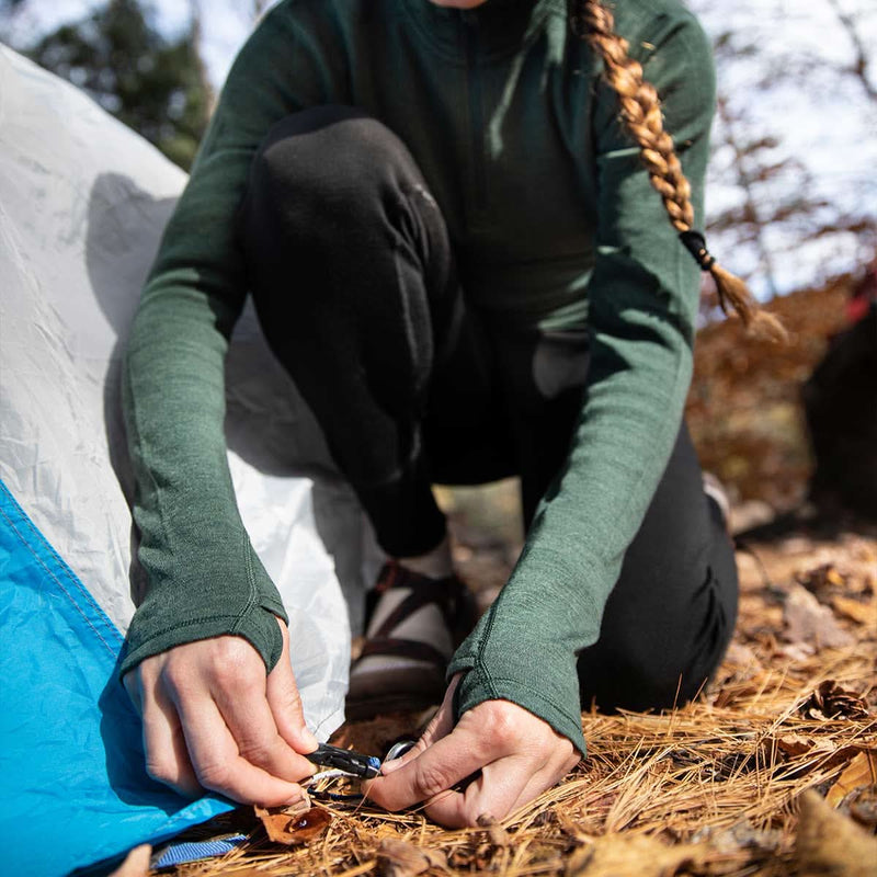 Load image into Gallery viewer, Midweight - Sequoia Women's 1/4 Zip 100% Merino Wool