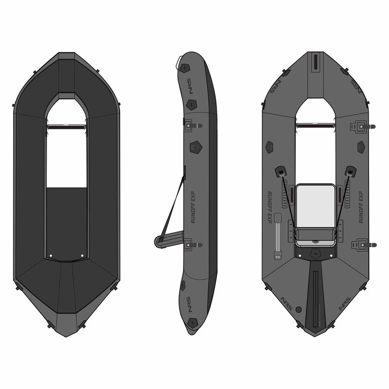 Load image into Gallery viewer, 2027 NRS Runoff EXP Fishing Craft - Smoke