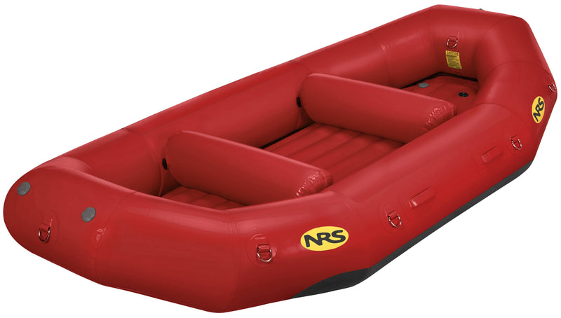 Load image into Gallery viewer, NRS Otter 120D Self-Bailing Raft - Etna Red