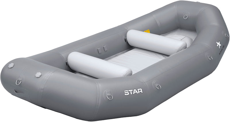 Load image into Gallery viewer, STAR Outlaw 120 Self-Bailing Raft - Gray