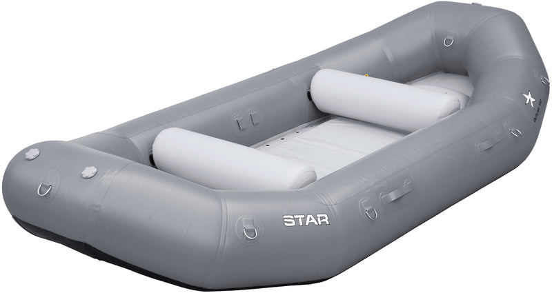 Load image into Gallery viewer, STAR Outlaw 130 Self-Bailing Raft - Gray
