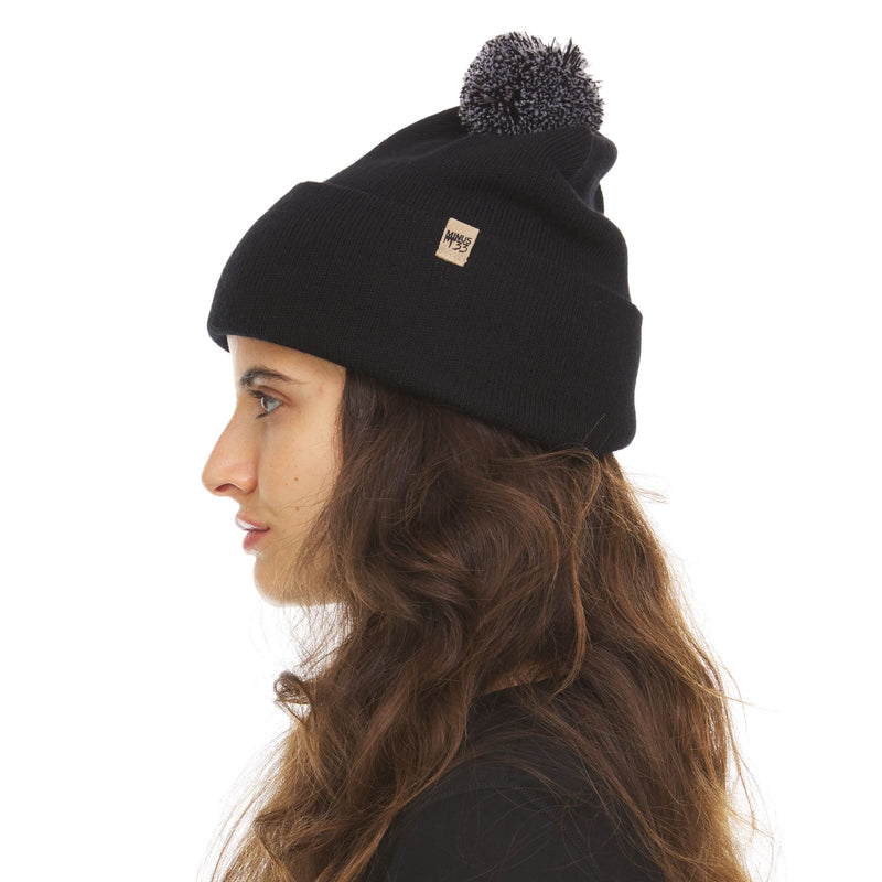 Load image into Gallery viewer, Midweight - Everyday Knit Cuff Pom Beanie 100% Merino Wool