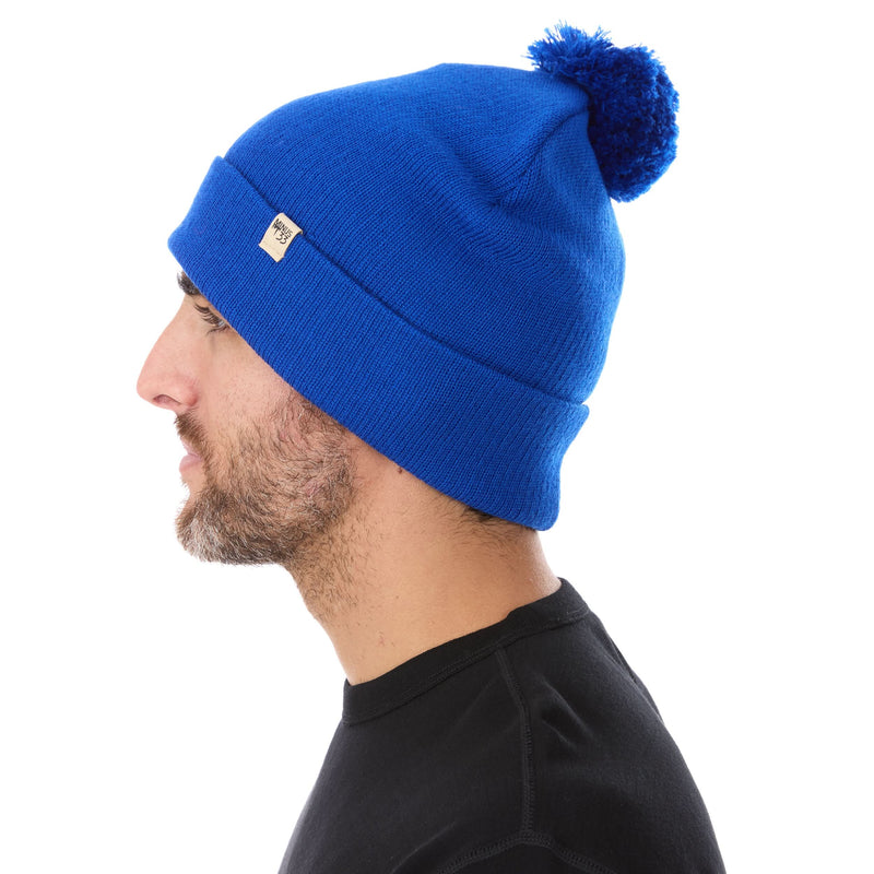 Load image into Gallery viewer, Midweight - Everyday Knit Cuff Pom Beanie 100% Merino Wool
