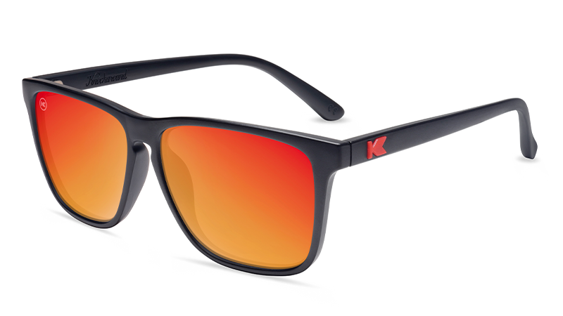 Load image into Gallery viewer, Matte Black / Red Sunset Fast Lanes